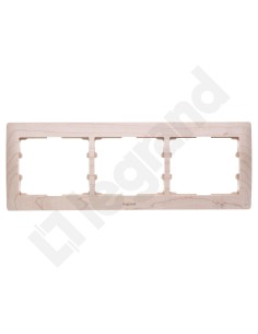 SISTENA LIFE Ramka potrójna pozioma DREWNO MAPLE 771963