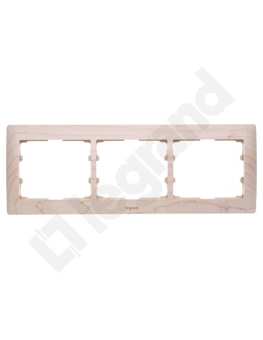 SISTENA LIFE Ramka potrójna pozioma DREWNO MAPLE 771963