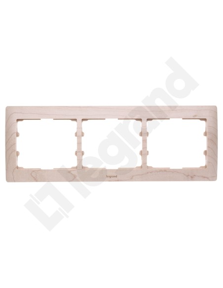 SISTENA LIFE Ramka potrójna pozioma DREWNO MAPLE 771963