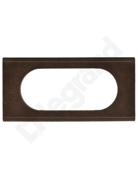 CELIANE Ramka 4/5-modułowa SKORA BRAZ 069405