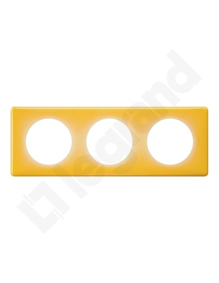 CELIANE Ramka potrójna uniwersalna żółta 066673