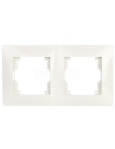 VOLANTE Ramka podwójna uniwersalna biały 2672-00