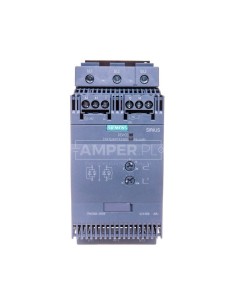 Softstart 3-fazowy 200-480VAC 80A 45kW/400V Uc24V AC/DC S3 3RW3046-1BB04