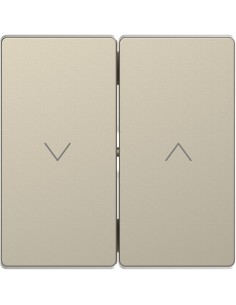 Merten System D Plakietka łącznika żaluzjowego sahara MTN3855-6033