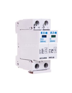 Ogranicznik przepięć D 2P 2,5kA 1kV SPDT3-335-1+NPE 170487