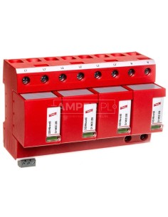 Ogranicznik przepięć B+C Typ 1+2 4P 25/100kA 1,5kV DEHNventil M TNS 255 FM 951405