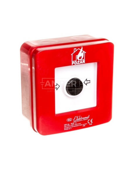 Ręczny ostrzegacz pożarowy NO-NO IP65 WP-2s ROP A 921402