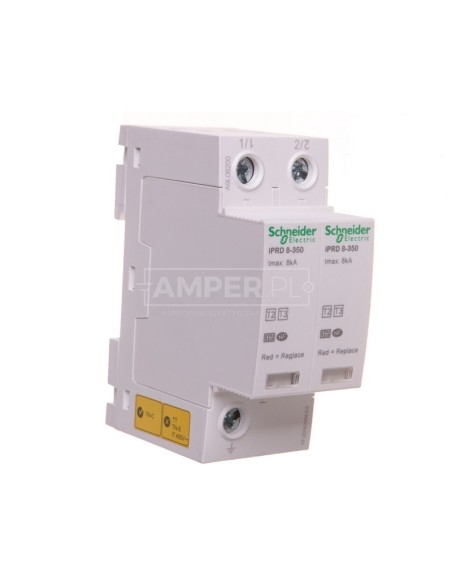 Ogranicznik przepięć C Typ 2 2P 8kA 1kV 350V iPRD-8-8kA-350V-2P A9L08200