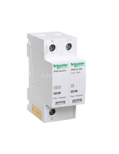 Ogranicznik przepięć C Typ 2 1P+N 20kA 1,1kV 350V iPRD-20-20kA-350V-1PN A9L20500