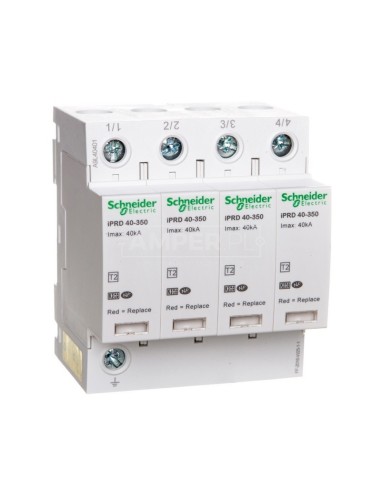 Ogranicznik przepięć B Typ 1 4P 15kA 1,4kV iPRD40r A9L40401