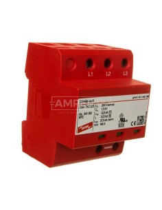 Ogranicznik przepięć B+C Typ 1+2 3P 12,5/37,5kA 1,5kV DEHNshield TNC 255 941300