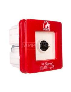Ręczny ostrzegacz pożarowy NC-NO IP65 WPp-1s ROP A 921550