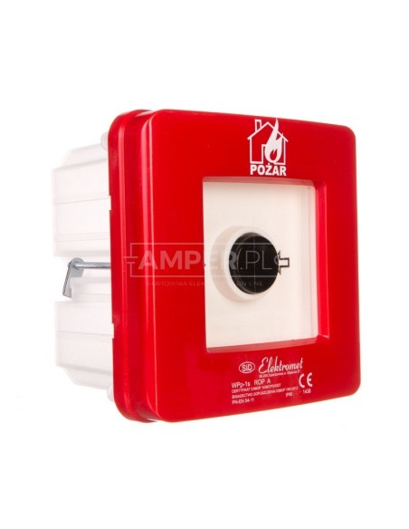 Ręczny ostrzegacz pożarowy NC-NO IP65 WPp-1s ROP A 921550
