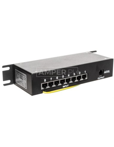 Urządzenie zabezpieczające ACAR AXON MULTI NET Protector Minirack (8xRJ45+1) AZP-AXONNETMLTMINIRACK--0