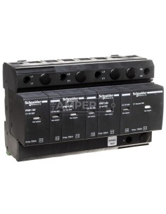 Ogranicznik przepieć B+C Typ 1+2 4P 25kA z sygnalizacją PRD1 16332