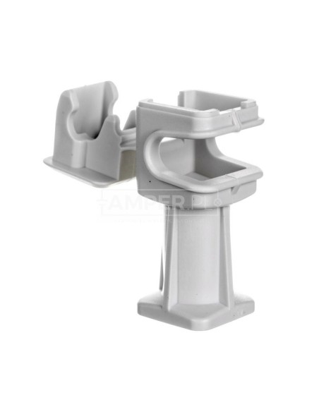 Wspornik DEHNsnap wys. 36 mm M8 tworzywo szary 204004