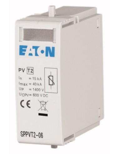 Wkład do ogranicznika przepięć typ 2 600V DC SPPVT2-06 176091