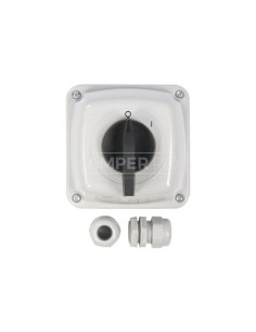 Łącznik krzywkowy 0-1 3P 16A IP44 Łuk 16-13 w obudowie 921613