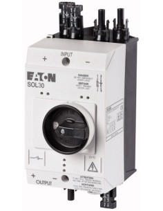 Wyłącznik do instalacji fotowoltaicznych 2P 30A DC w obudowie 2x WE MC4 1xWY MC4 SOL30/2MC4 120922