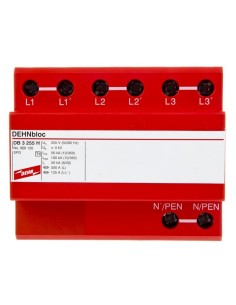 Ogranicznik przepięć B Typ 1 3P 100kA 4kV DEHNblock 3 255 H 900120