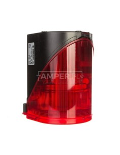 Syrena wielotonowa z sygnalizacją błyskową LED podwójną czerwoną 230V AC 444.100.68