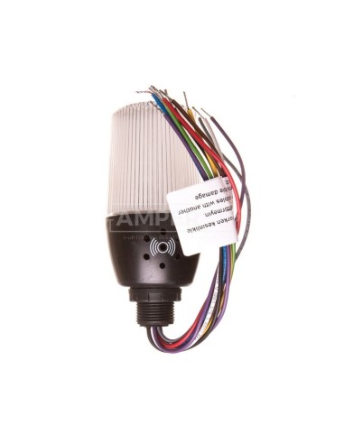 Wielofunkcyjna kolumna sygnalizacyjna LED z buzzerem 55mm 24V AC/DC IP65 T0-IF5M024ZM05