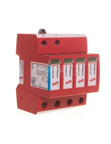 Ogranicznik przepięć C Typ 2 4P 20kA 1,5kV DEHNguard M TT 275 952310