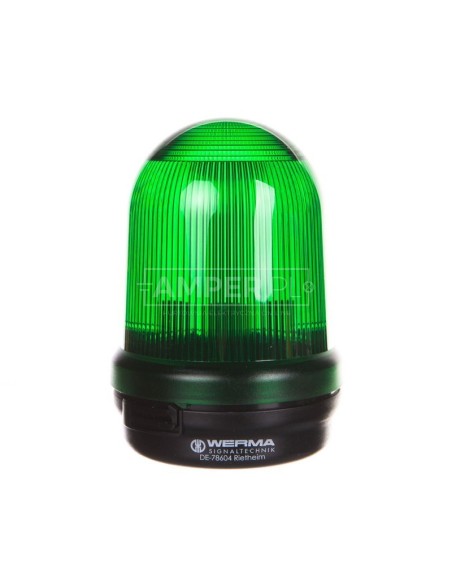 Sygnalizator świetlny zielony stały 12-240V IP65 826.200.00