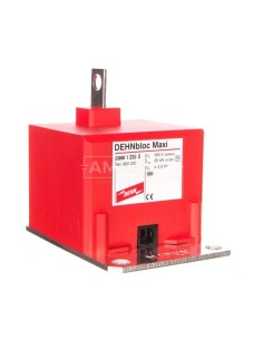 Ogranicznik przepięć B Typ 1 1P 25kA 2,5kV DEHNbloc Maxi 255 S ( montaż na szynie zbiorczej PEN) 900220