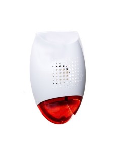 Sygnalizator optyczno-akustyczny, zewnętrzny, z czerwonym światłem LED SP-500 R