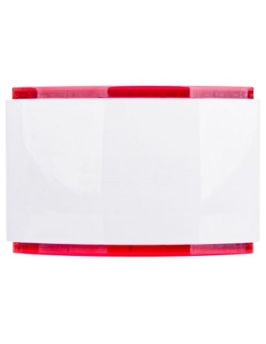 Sygnalizator akustyczno-optyczny, wewnętrzny, LED w kolorze czerwonym SPW-220 R