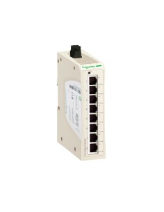 Przełącznik Ethernet TCP/IP - ConneXium - 8 portów na przewód miedziany TCSESU083FN0