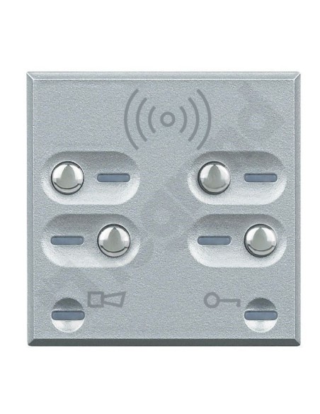 Spliter z czytnikiem transponderów alarmowych aluminium HC4607/4