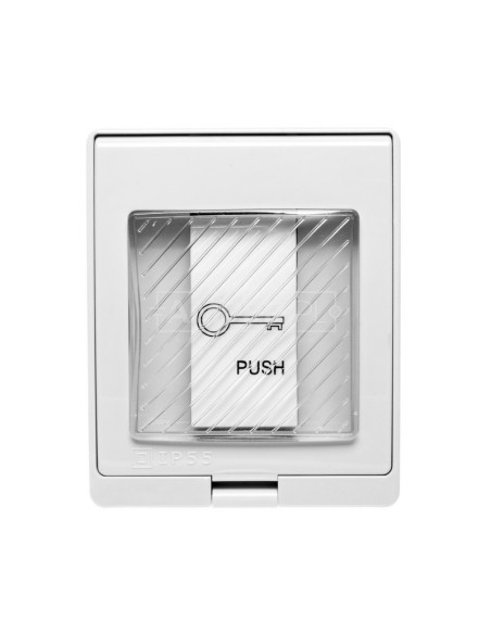 Przycisk wyjścia natynkowy, IP55, NO/COM, PVC, wodoodporny YPW8
