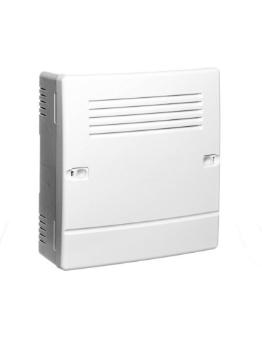 Płyta główna centrali alarmowej modułem komunikacyjnym i sygnalizatorem VERSA Plus