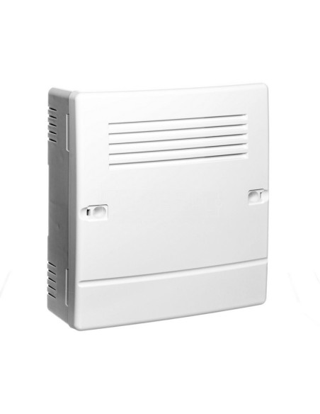 Płyta główna centrali alarmowej modułem komunikacyjnym i sygnalizatorem VERSA Plus