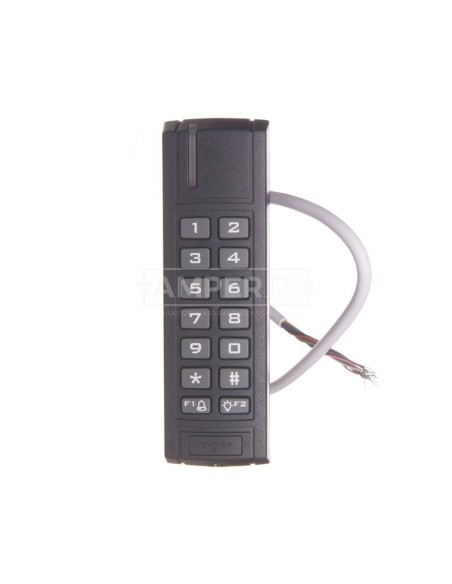 Czytnik zbliżeniowy zewnętrzny z klawiaturą  EM 125kHz UNIQUE ciemnoszary PRT12EM-G