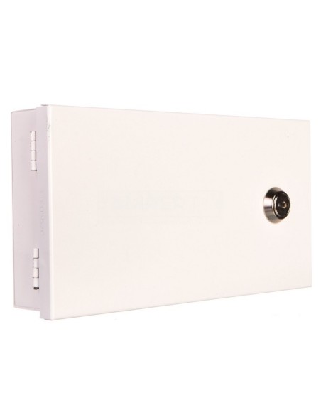 Obudowa klawiatury uniwersalna 215x115x40mm natynkowa biała LED/B Satel Pulsar AWO352