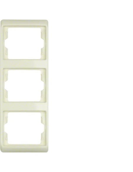 Arsys Ramka 3-krotna pionowa, kremowy  13330002 Berker Hager