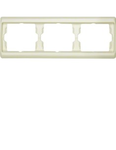 Arsys Ramka 3-krotna pozioma, kremowy  13730002 Berker Hager