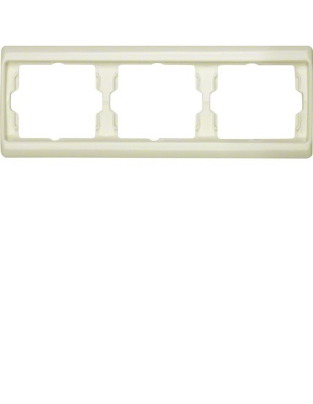 Arsys Ramka 3-krotna pozioma, kremowy  13730002 Berker Hager