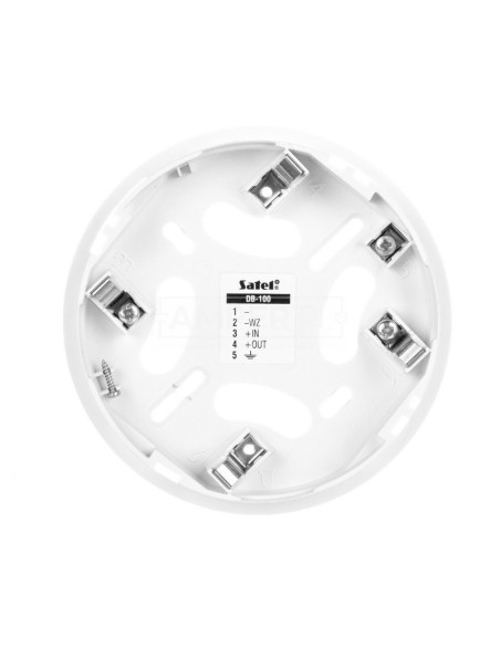 Gniazdo czujki pożarowej konwencjonalnej Satel DB-100