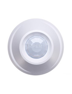 Czujka ruchu PIR, cyfrowa, podwójny pyroelement z funkcją prealarmu, sufitowa AQUA Ring