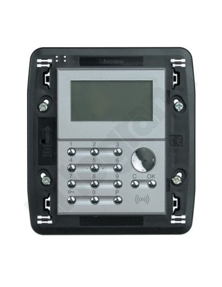 Klawiatura alarmu z wyświetlaczem aluminium HC4608