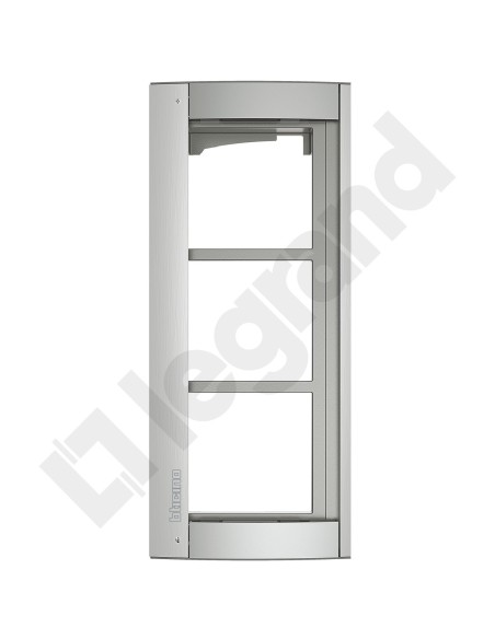 SFERA NEW Ramka z uchwytem do paneli /3moduły/ aluminium 350231