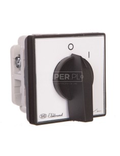 Łącznik krzywkowy 0-I 1P 40A IP65 Łuk 40-52 924052