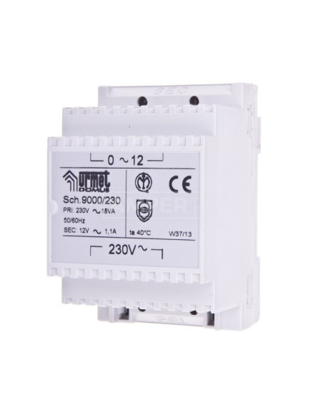 Transformator sieciowy 12V AC 9000/230