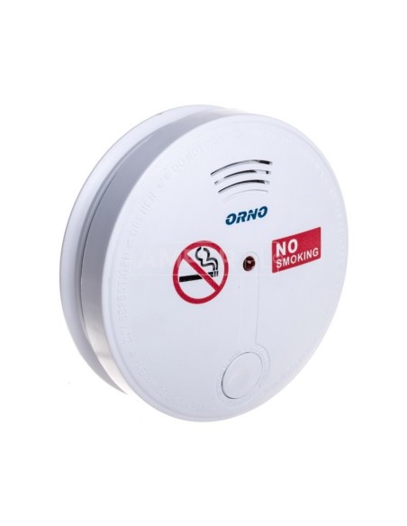 Czujka dymu papierosowego bateryjna biała OR-DC-623