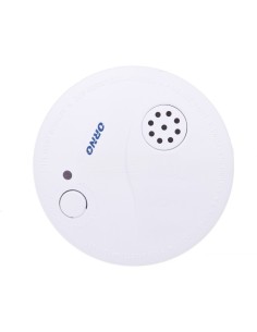 Czujnik dymu bateryjny 9V DC biały OR-DC-609