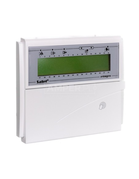 Manipulator LCD z czytnikiem zbliżeniowym /zielone podświetlenie/ INTEGRA INT-KLCDR-GR